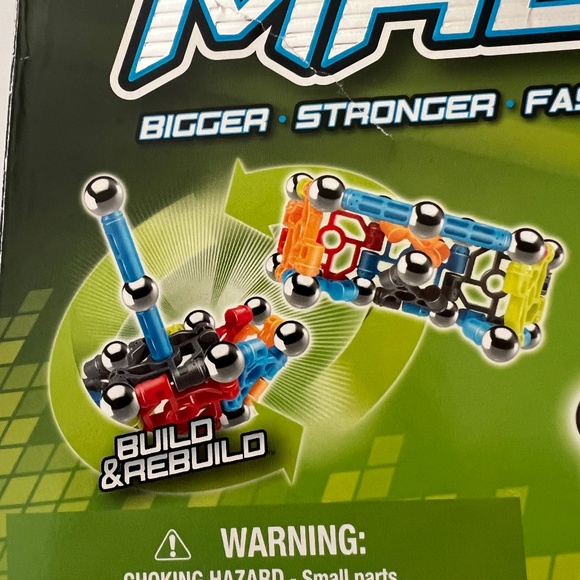 Mega Bloks Magnext Core 29809 Building Toy 25 pieces Kids Ages 6+ Magnetic Set - Picture 3 of 9